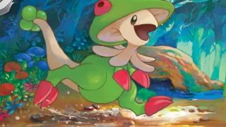 Breloom op een Pokémonkaart