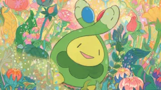 Budew op een Pokémonkaart