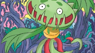 Carnivine zoals afgebeeld op zijn nieuwste kaart