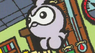 Castform zoals afgebeeld op zijn oudste kaart