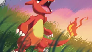 Charmeleon op een Pokémonkaart