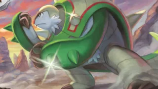 Chesnaught op een Pokémonkaart