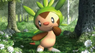 Chespin zoals afgebeeld op zijn oudste kaart