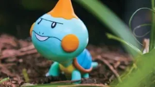 Chewtle op een Pokémonkaart