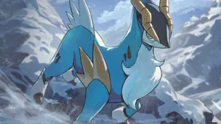 Cobalion zoals afgebeeld op zijn nieuwste kaart