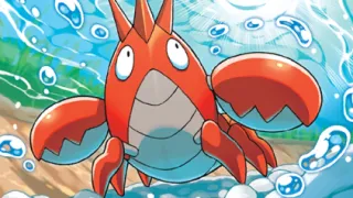 Corphish op een Pokémonkaart