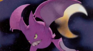 Crobat zoals afgebeeld op zijn oudste kaart
