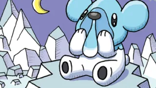 Cubchoo op een Pokémonkaart