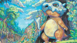 Cubone op een Pokémonkaart