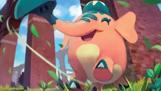 Cufant op een Pokémonkaart