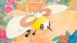 Cutiefly op een Pokémonkaart