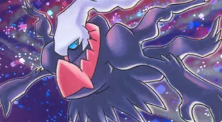 Darkrai zoals afgebeeld op zijn oudste kaart