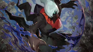 Darkrai zoals afgebeeld op zijn nieuwste kaart