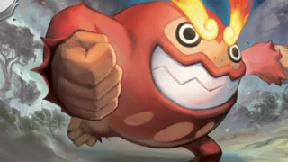 Darmanitan op een Pokémonkaart
