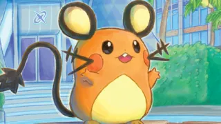 Dedenne zoals afgebeeld op zijn nieuwste kaart