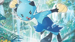 Dewott op een Pokémonkaart