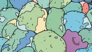 Ditto zoals afgebeeld op zijn nieuwste kaart