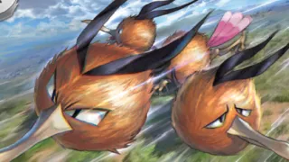 Dodrio op een Pokémonkaart