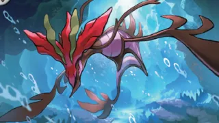 Dragalge op een Pokémonkaart
