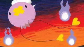 Drifloon op een Pokémonkaart