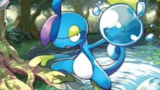 Drizzile op een Pokémonkaart