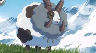 Dubwool op een Pokémonkaart