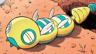 Dudunsparce zoals afgebeeld op zijn oudste kaart