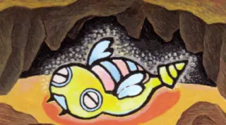 Dunsparce zoals afgebeeld op zijn oudste kaart