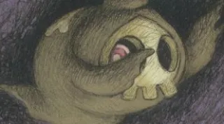Duskull zoals afgebeeld op zijn oudste kaart