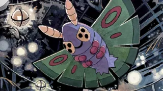 Dustox op een Pokémonkaart