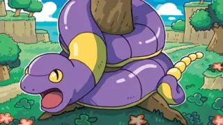 Ekans op een Pokémonkaart