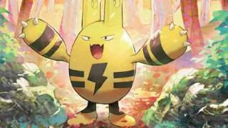Elekid op een Pokémonkaart