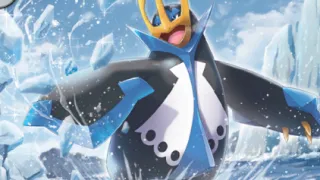 Empoleon op een Pokémonkaart