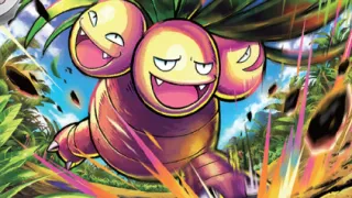 Exeggutor op een Pokémonkaart