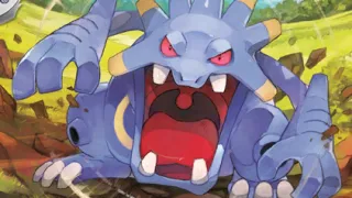 Exploud op een Pokémonkaart