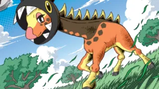 Farigiraf op een Pokémonkaart
