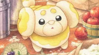 Fidough op een Pokémonkaart