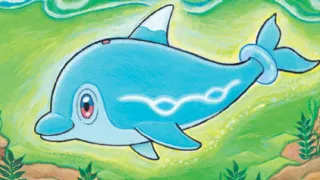 Finizen op een Pokémonkaart