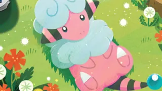 Flaaffy op een Pokémonkaart