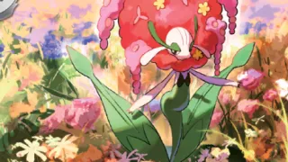 Florges op een Pokémonkaart