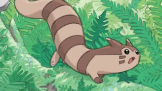 Furret op een Pokémonkaart