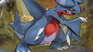 Gabite op een Pokémonkaart