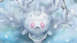 Galarian Cursola op een Pokémonkaart