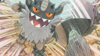 Galarian Perrserker zoals afgebeeld op zijn oudste kaart