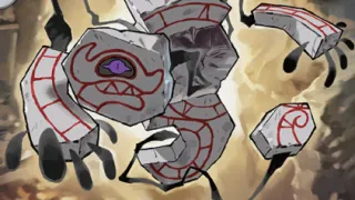 Galarian Runerigus zoals afgebeeld op zijn oudste kaart