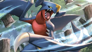 Garchomp op een Pokémonkaart