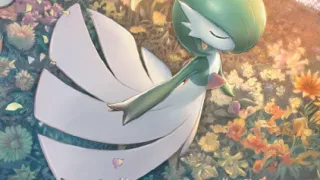 Gardevoir op een Pokémonkaart