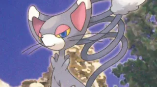 Glameow zoals afgebeeld op zijn oudste kaart