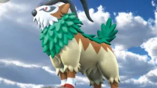 Gogoat zoals afgebeeld op zijn oudste kaart