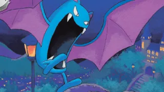 Golbat op een Pokémonkaart